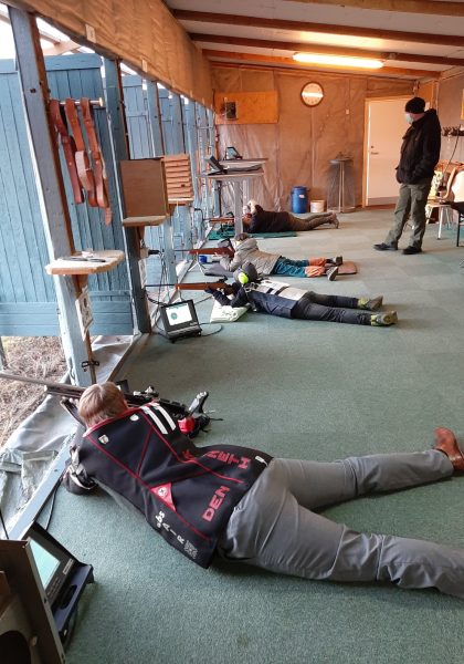 Korsør skytteforening deltagere til konkurrence